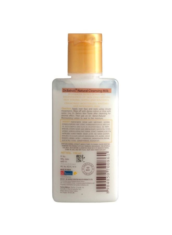 Dr Batra's Natural Cleansing Milk 100ml - Image 2