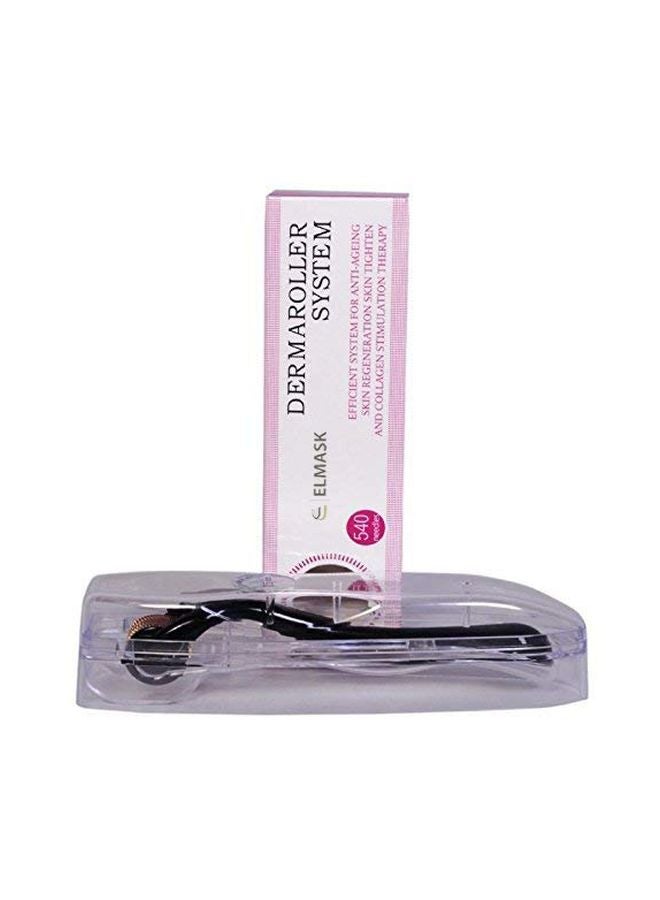 بكرة مزوّدة بإبر للعلاج بالتدليك أسود/وردي - Image 3