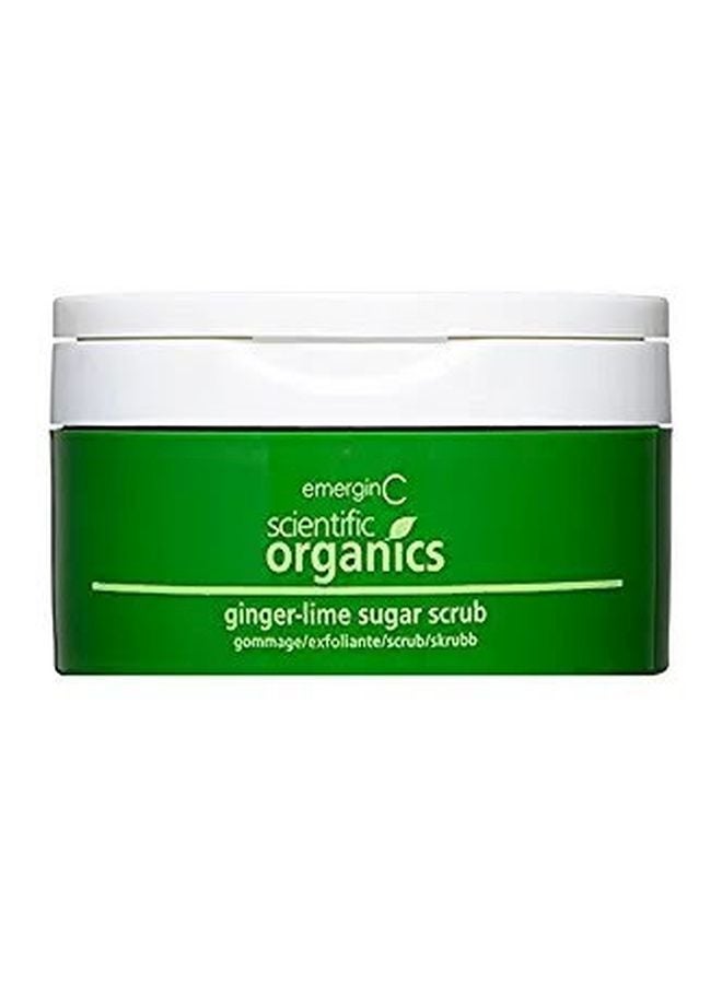 EmerginC Scientific Organics Ginger-Lime Sugar Scrub - Image 1