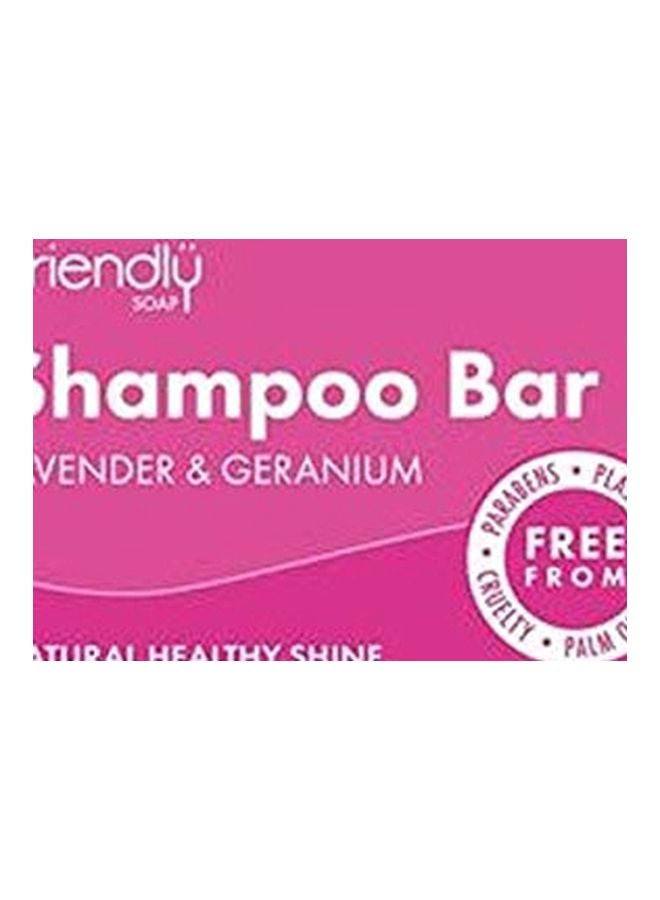 friendly soap Shampoo Bar - Lavender And Geranium 95grams - Image 2