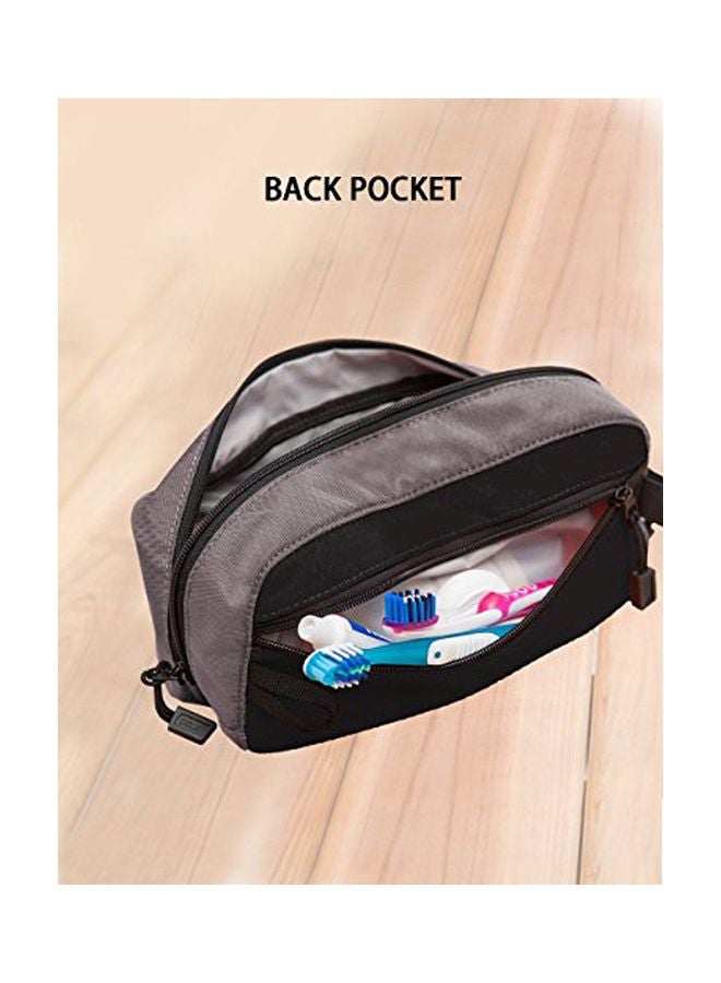GOX Premium Toiletry Bag Black/Grey - Image 4