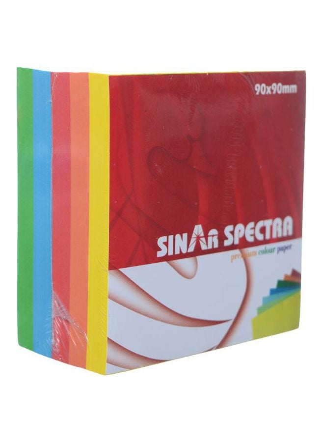 SINAR SPECTRA Set Of 4 Colors Sticky Notes Yellow/Blue/Green
