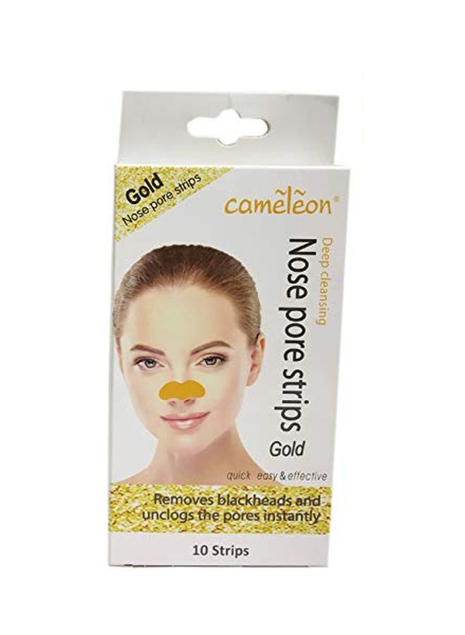 Deep Cleansing Gold Nose Pore Strips Gold