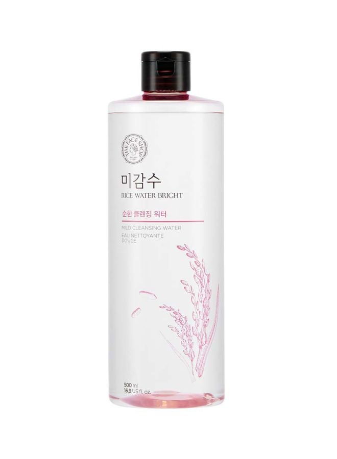 THE FACE SHOP Rice Water Bright Mild Cleansing Water Clear - Image 1
