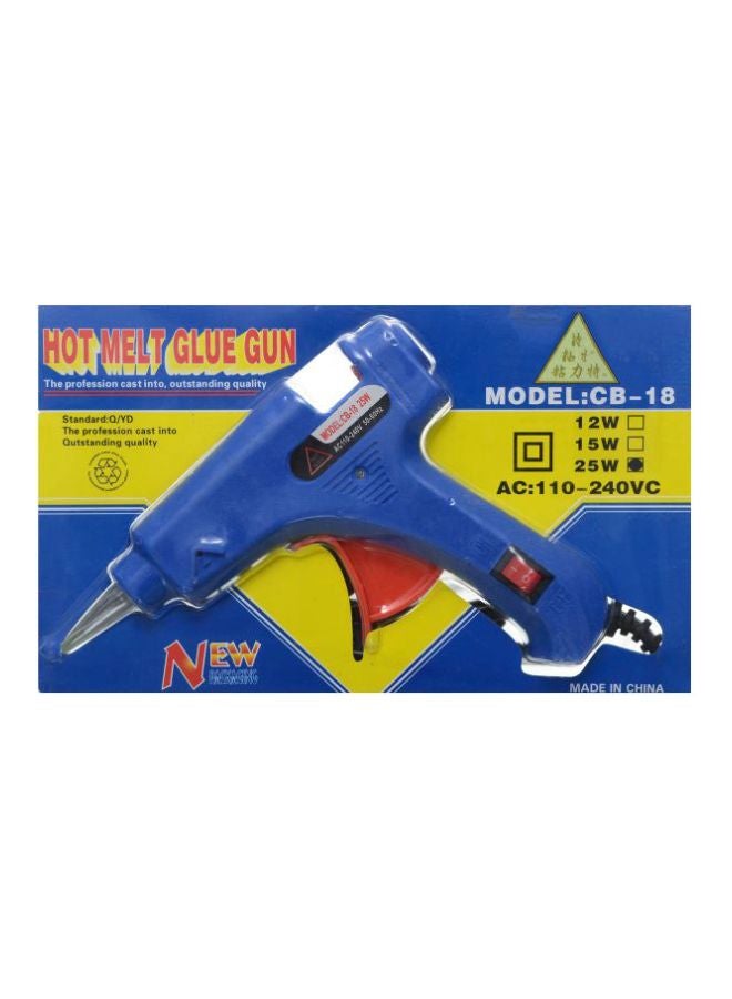Hot Melt Glue Gun Blue/Black
