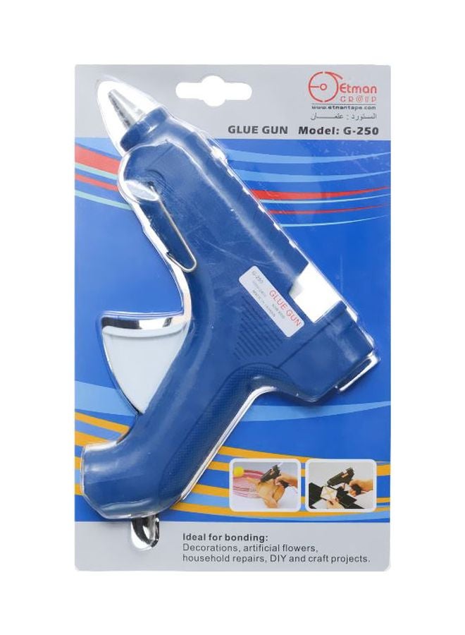 Etman Group Corded Glue Gun Blue/Silver 