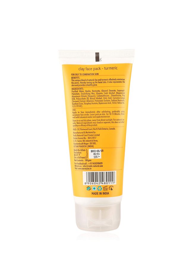 Aaranyaa Rejuvenating Clay Face Pack 100grams  - Image 2