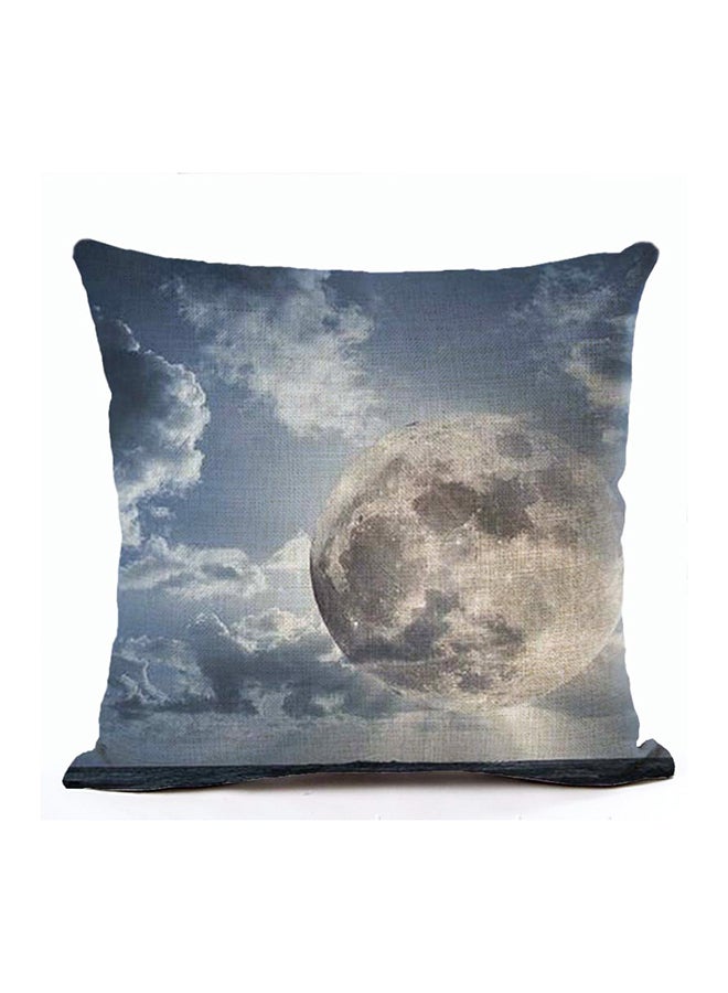 Moon Pattern Cushion Cover Multicolour 45x45cm