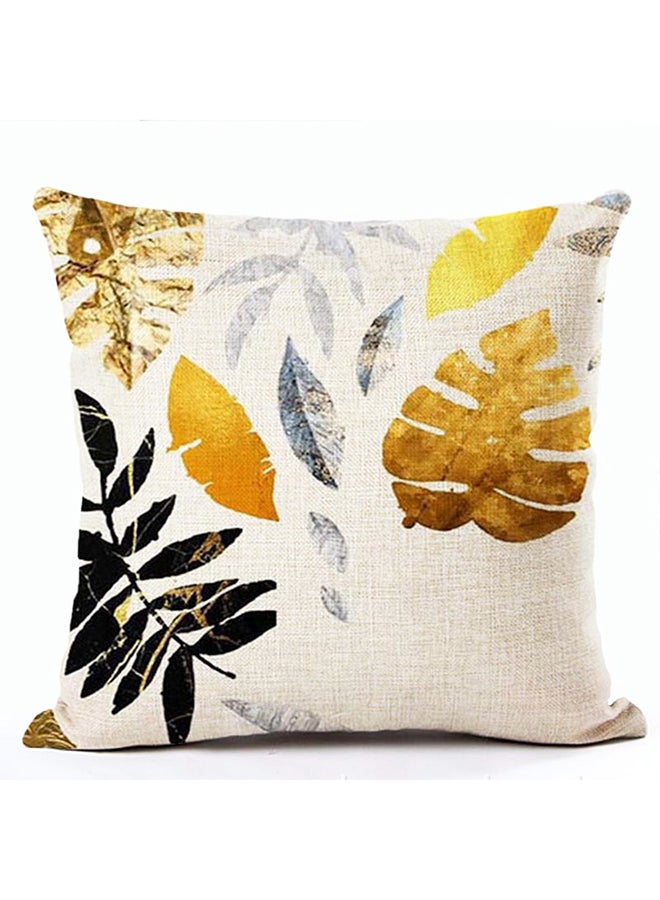 Pattern Printed Cushion Cover Multicolour 45x45cm