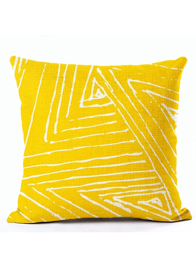 Cushion Cover Yellow 45x45cm