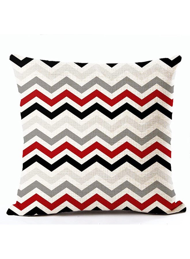 Geometric Pattern Cushion Cover Multicolour 45x45cm