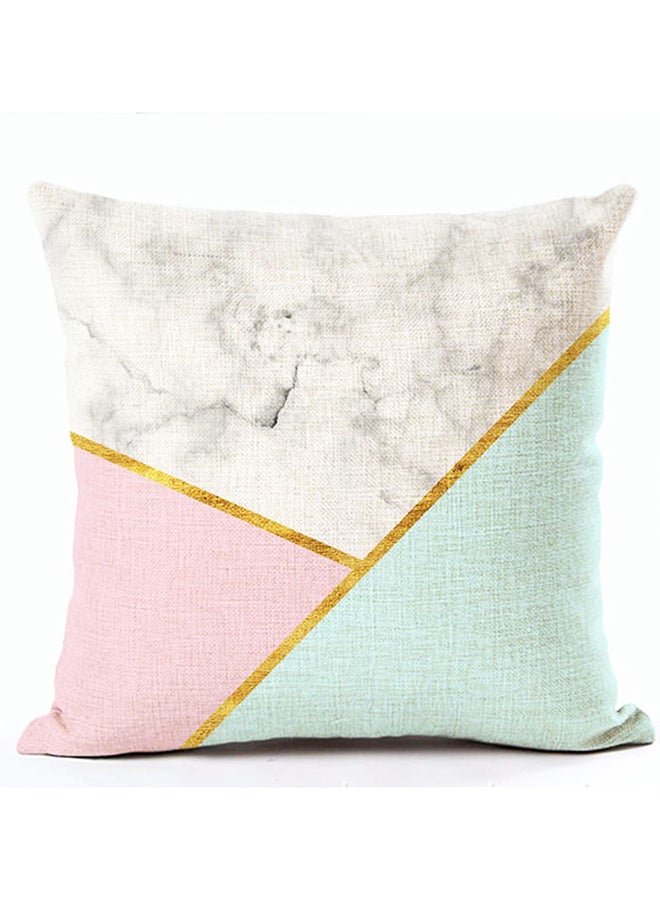 Simple Geometric Print Cushion Cover Multicolour 45x45cm