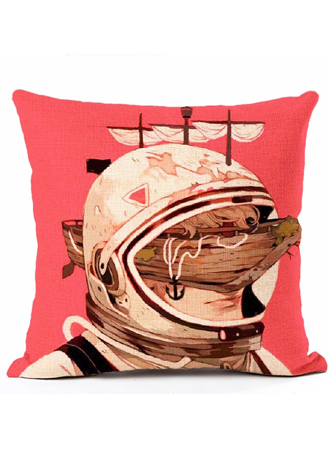 Space Pattern Square Sofa Decorative Cushion Cover Multicolour 45x45cm