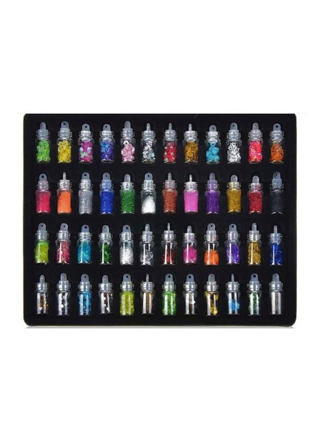 Store2508 53-Piece Nail Art Tool Kit Multicolour - Image 3