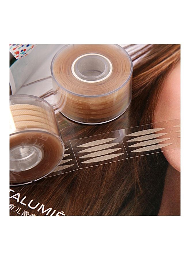 Pair Of 300 Invisible Lace Double Eyelid Tape Sticker Beige - Image 3