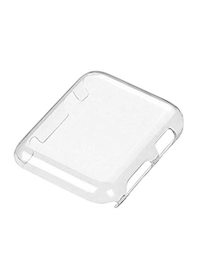 Snap-On LCD Screen Hard Case Cover For Apple Watch Series 1 Sports 38mm Clear - Image 1