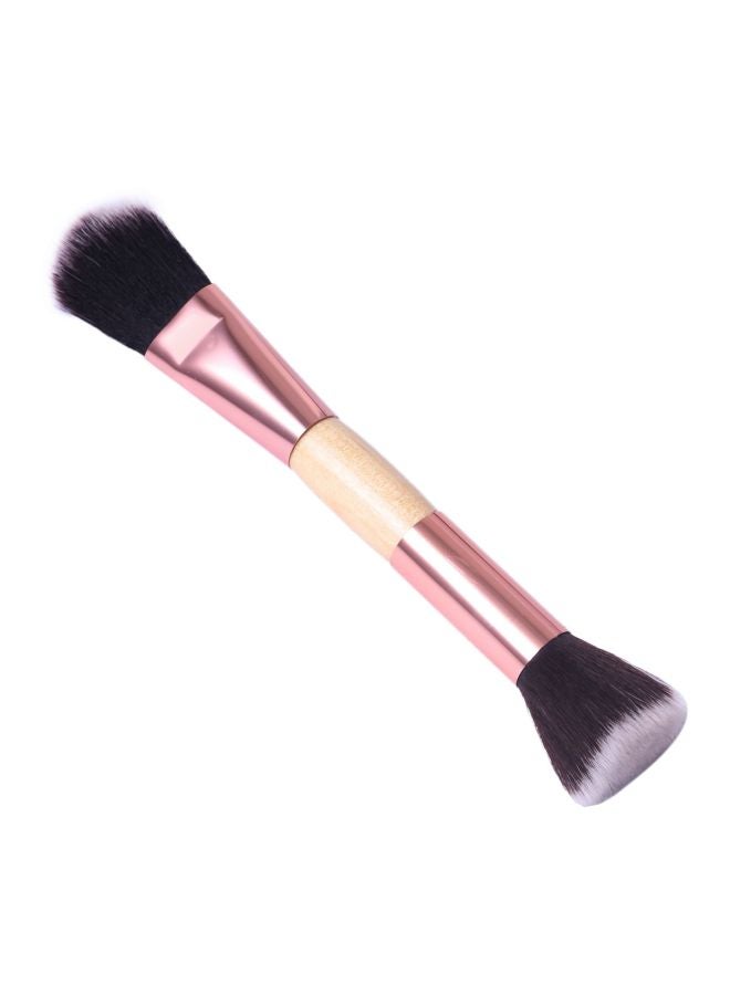 OUT OF BOX Double-Ended Face Contouring Brush Pink/Black/Gold - Image 1