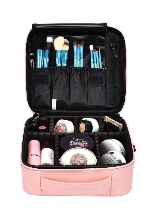 INOVERA (LABEL) Makeup Storage Organizer Bag Rose Gold  - Image 1