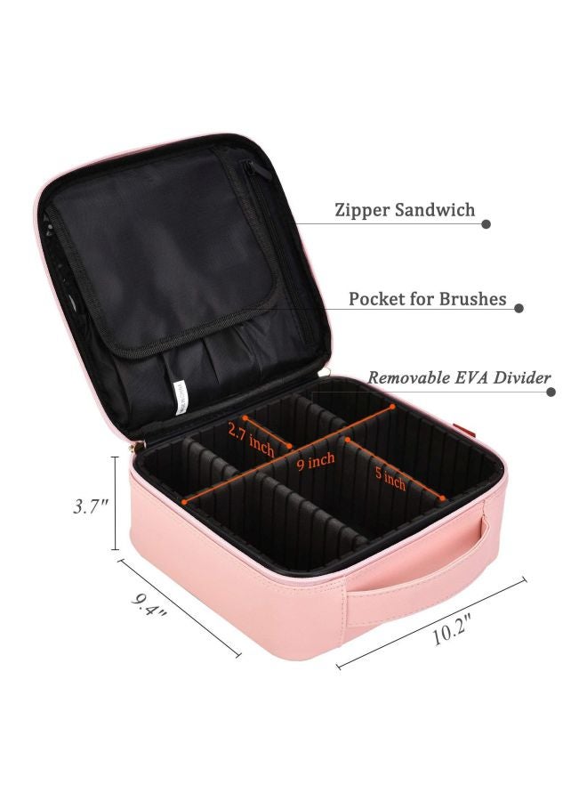 INOVERA (LABEL) Makeup Storage Organizer Bag Rose Gold  - Image 2