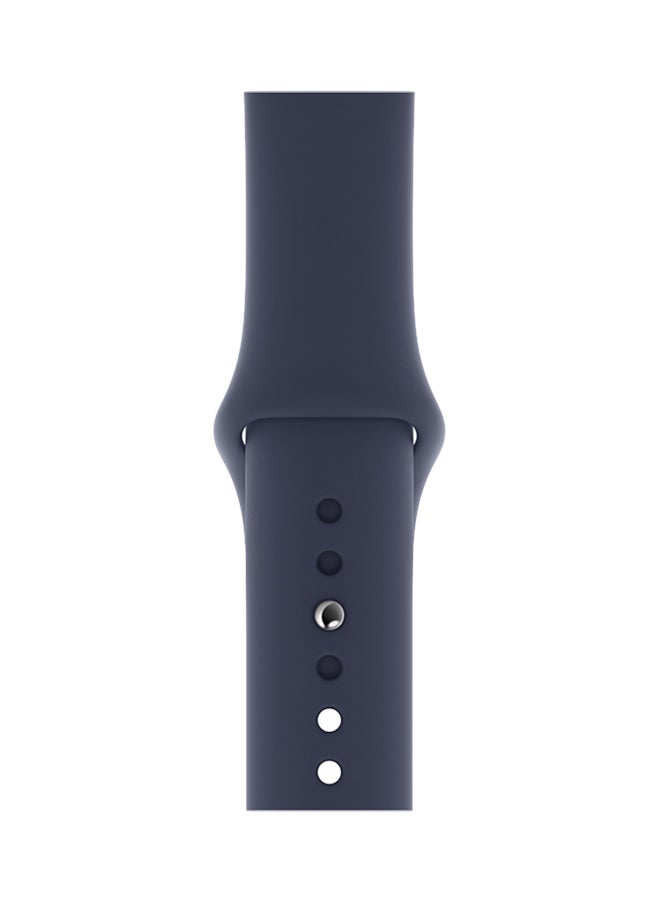 porodo - Silicone Wrist Band For Apple Watch Dark Blue - Image 1