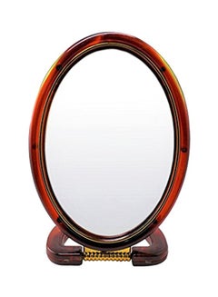 Oval Shaped Makeup Mirror Silver/Red - v1566818488/N29275087A_1