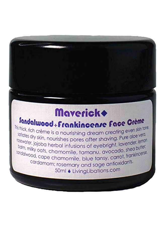 ليفينج ليبشتز كريم الوجه مافريك من خشب الصندل واللبان البدوي 50ملليلتر