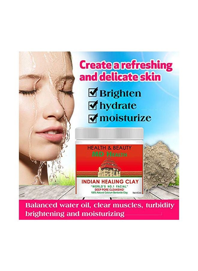 Indian Healing Clay Deep Pore Cleansing Mask 453ml