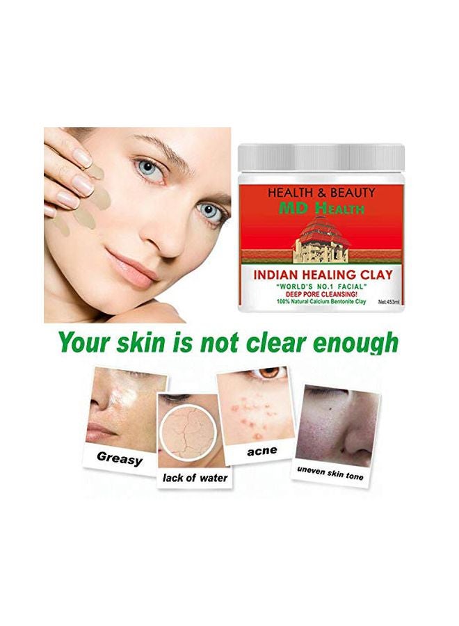 Indian Healing Clay Deep Pore Cleansing Mask 453ml