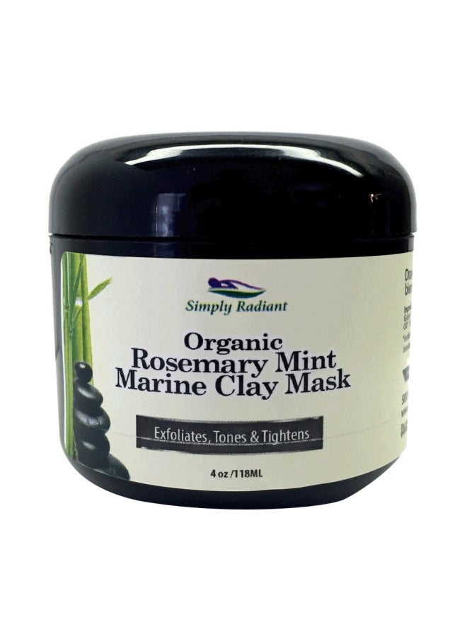 Simply Radiant Beauty - Organic Rosemary Mint Marine Clay Mask - Image 1