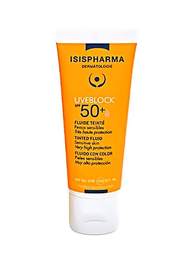 SKIN CAPITAL SHOPS Uveblock Tint Light Fluid Cream SPF 50+ 40ml 
