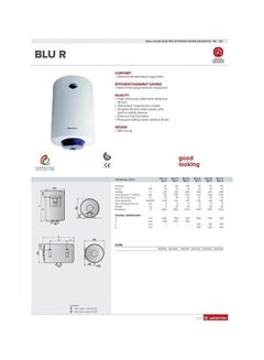 Ariston Electric Water Heater White 50Liters  - Image 2