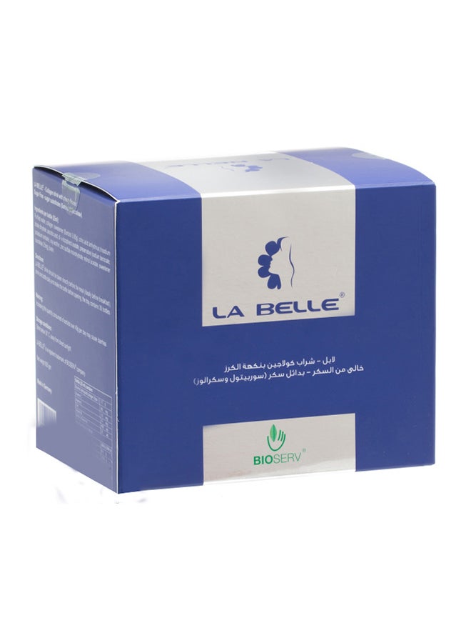 لابيلا الفرنسيه المصريه مشروب كولاجين معبأ في 15 زجاجة