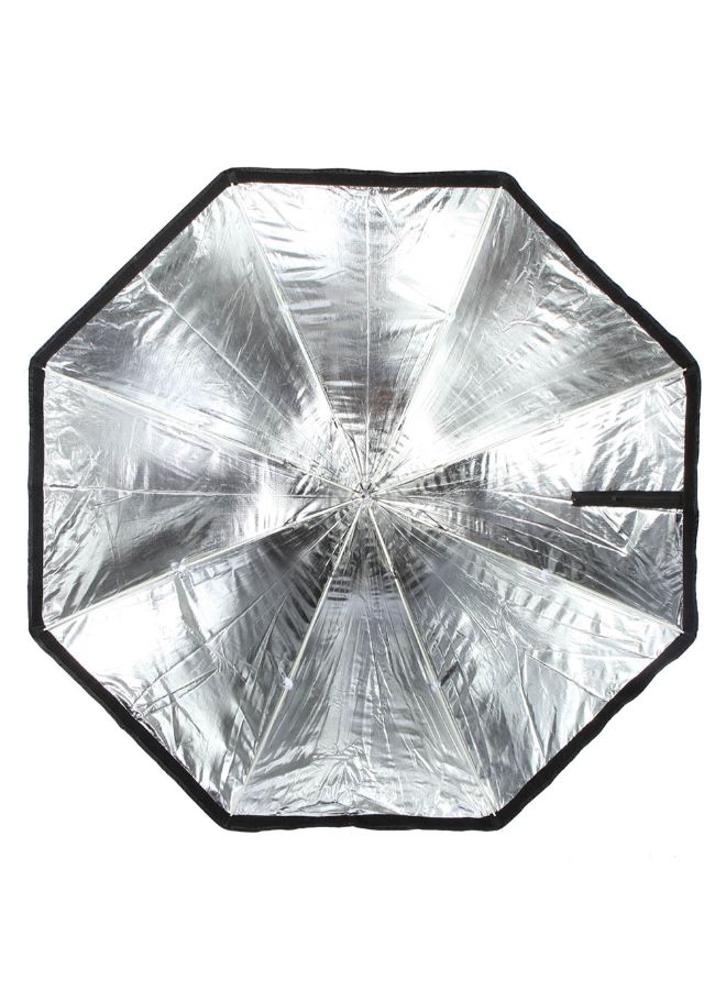 Portable Octagon Diffuser Reflector 120cm Black/White  - Image 2