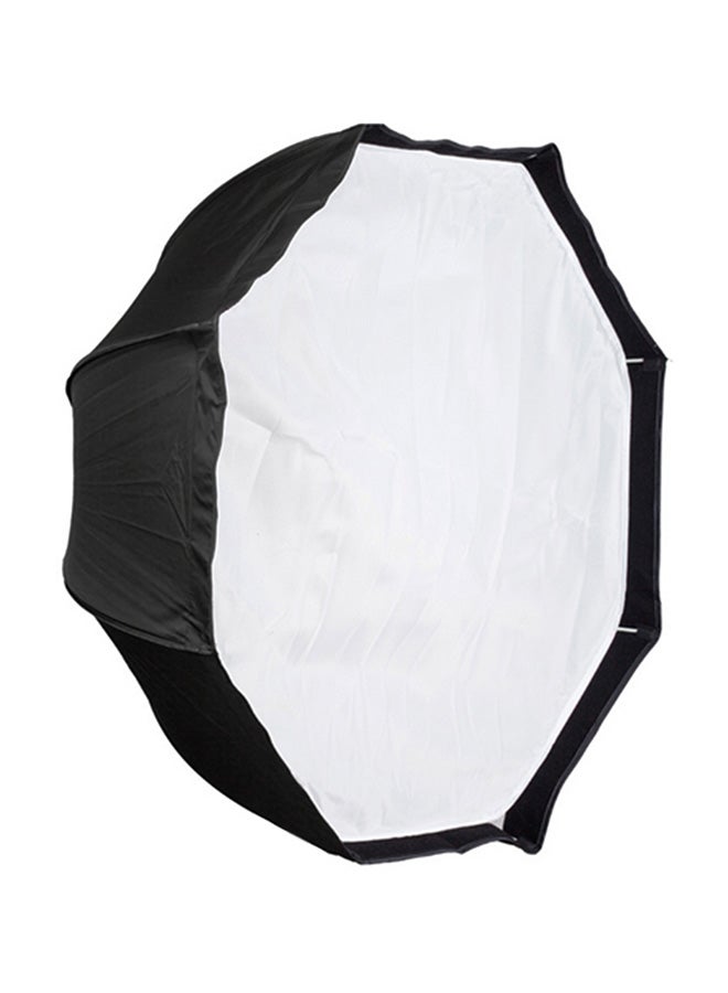 Portable Octagon Diffuser Reflector 120cm Black/White  - Image 1