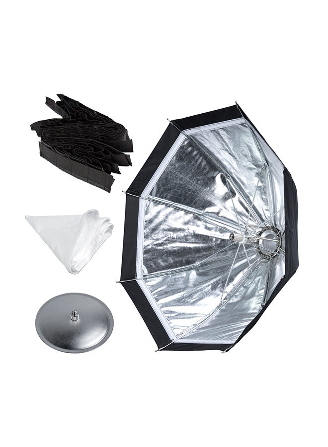 Godox Portable Octagon Umbrella Lighting Kit White/Black  - Image 1