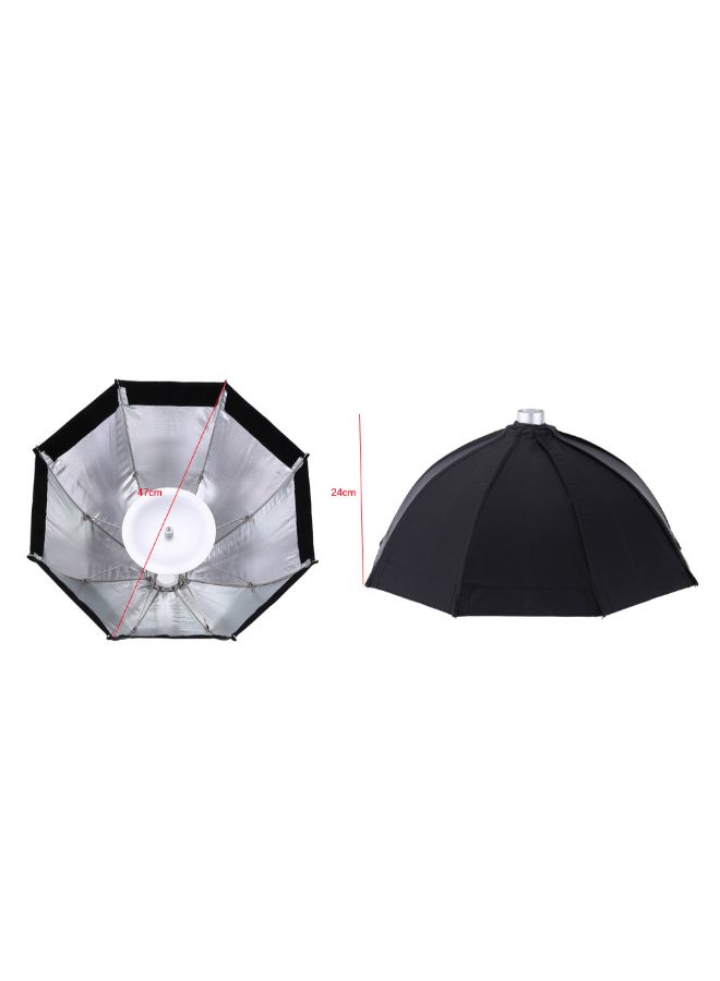 Godox Portable Octagon Umbrella Lighting Kit White/Black  - Image 4