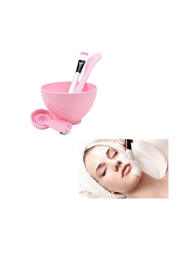 DIY Face Mask Bowl And Brush Set Pink/White - v1566824854/N29291173A_3