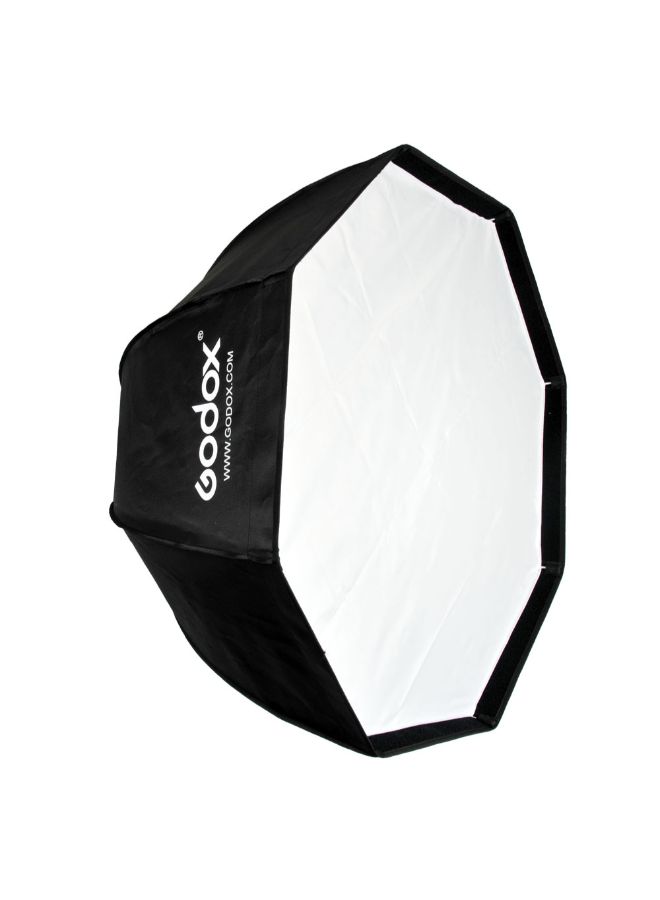 Godox Portable Octagon Umbrella Soft Box 80centimeter White/Black  - Image 2