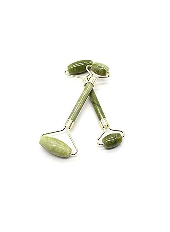LEOSENSE Anti Aging Face Roller Green/Gold - Image 2