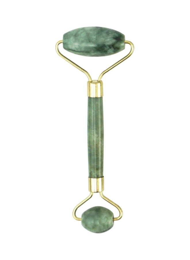 LEOSENSE Anti Aging Face Roller Green/Gold - Image 1