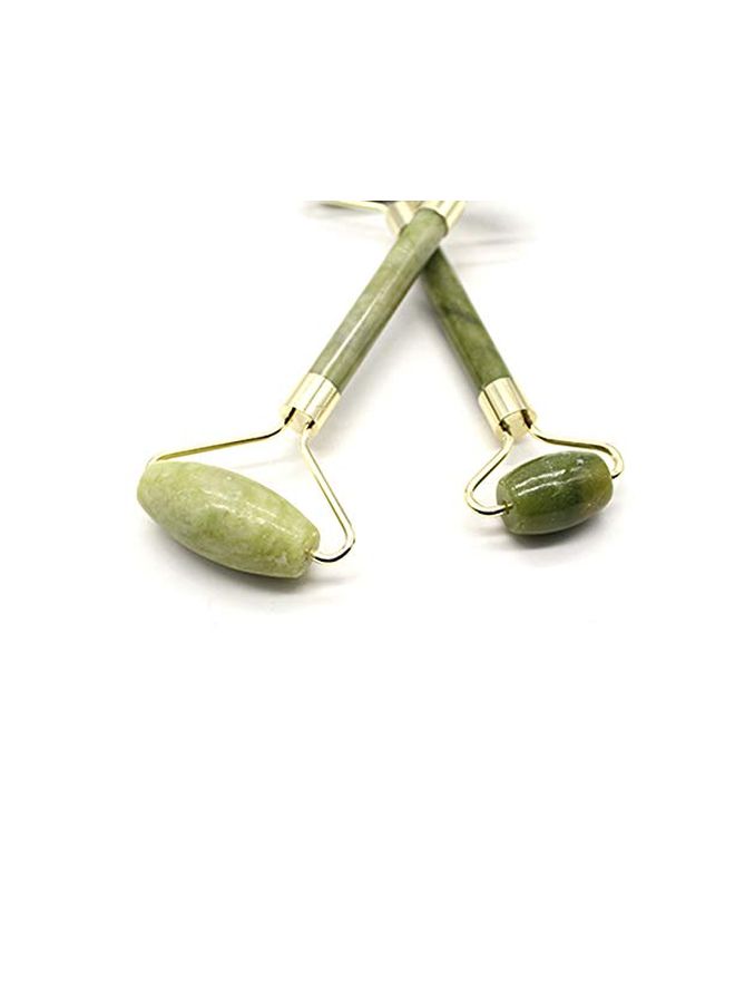 LEOSENSE Anti Aging Face Roller Green/Gold - Image 3