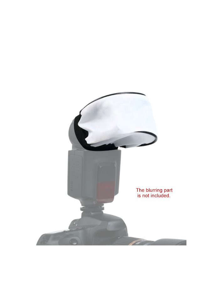 ANDOER Portable Universal Cloth Bounce Softbox Diffuser White/Black  - Image 3