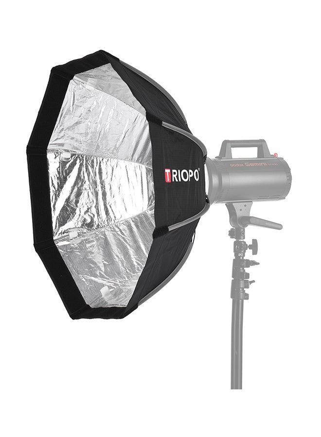 TRIOPO - 8-Pole Foldable Octagon Softbox 65cm White/Silver - Image 1