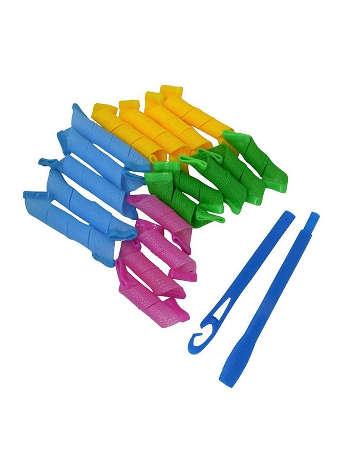 Confidence - Set Of 20 Professional Hair Curler Styling Tool Accessories Multicolour 30grams - Image 1