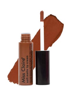 Miss Claire Soft Matte Lipstick Cream 63 Brown 