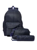 WALLACE Essential Backpack Set Navy Blue
