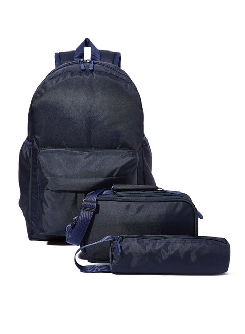 Essential Backpack Set Navy Blue