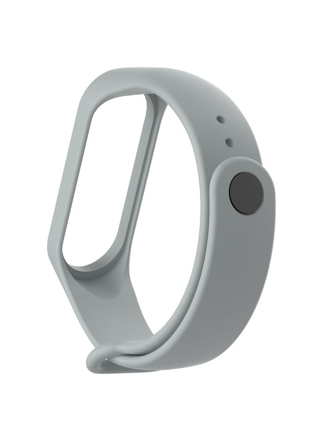Waterproof Replacement Watch Band For Xiaomi Mi Band 4 Grey  - Image 2