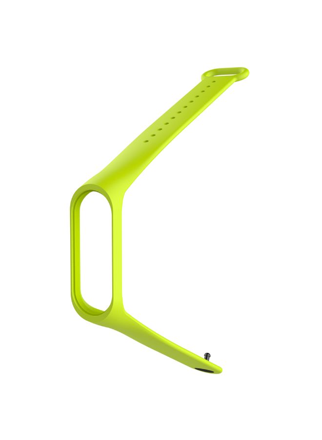 Polyurethane Replacement Watch Band For Xiaomi Mi Band 4 Green - Image 3