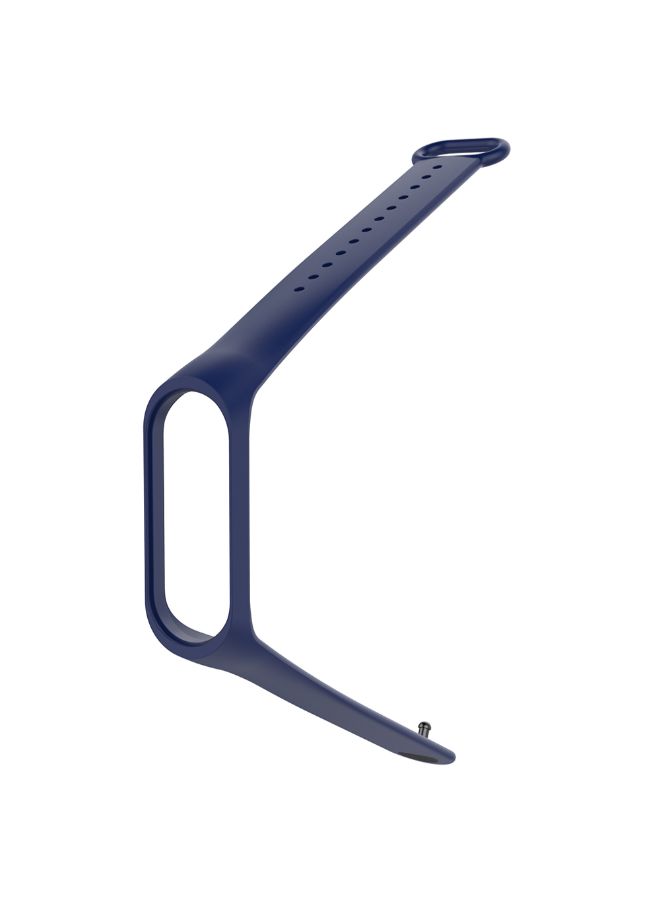 Replacement Watch Band For Xiaomi Mi Band 4 Navy Blue - Image 3